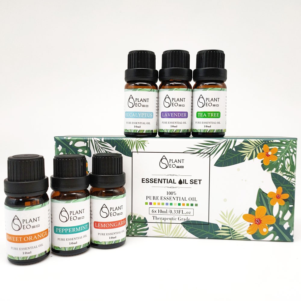 Essential oil 100% Pure Essential Oil Gift Set 6/10ml Aromatherapy Gift ...